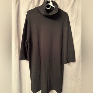 Zara Black Turtleneck Dress